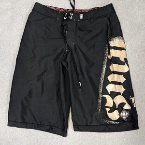SMP Black Board Shorts Size 30